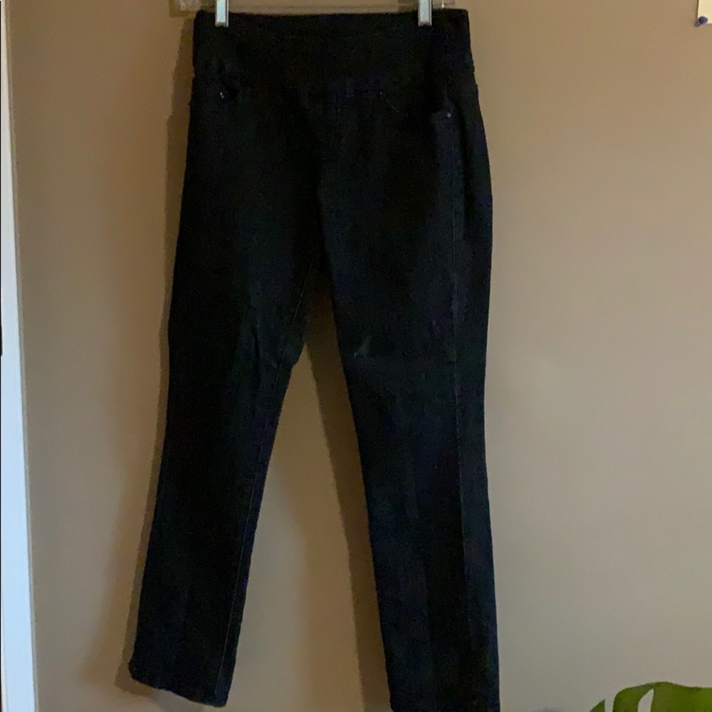 Stretchy Straight Leg Jeans